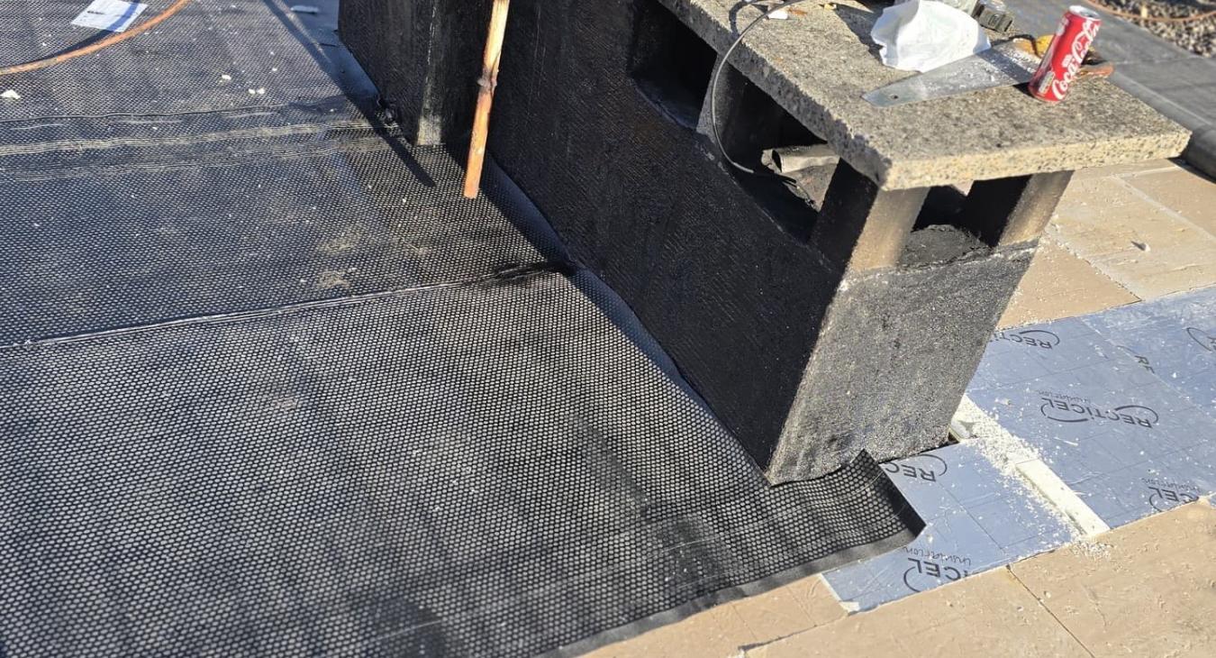 Réfection de toiture terrasse Grand-Aigueblanche