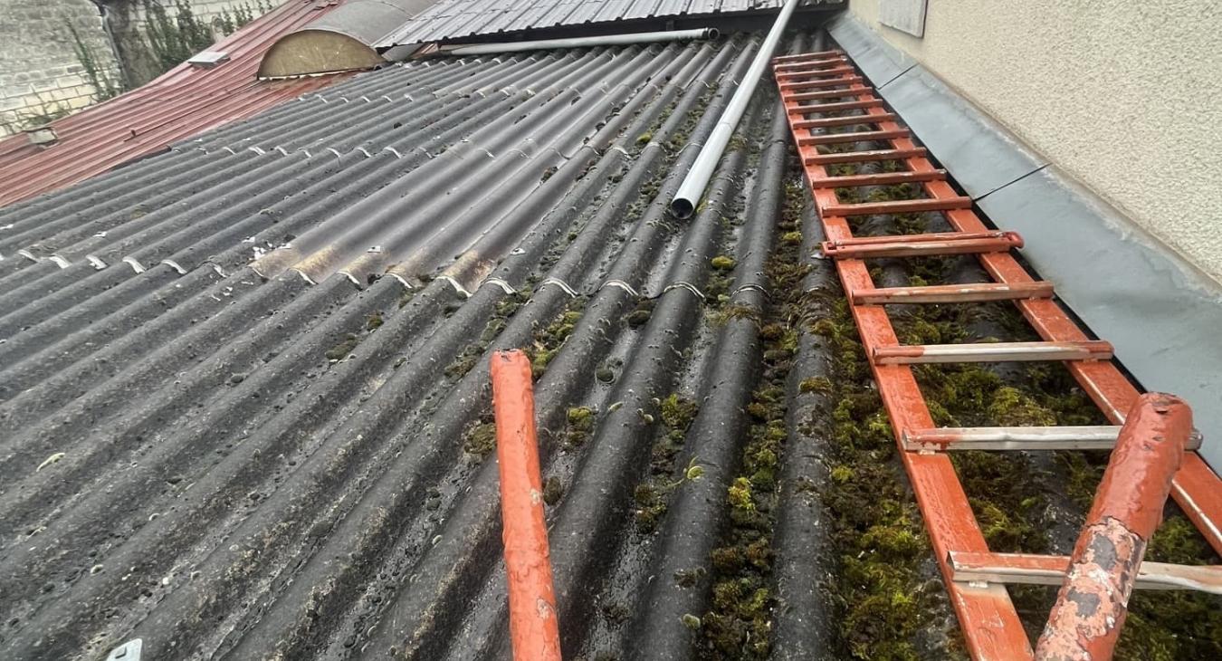 Nettoyage de toiture