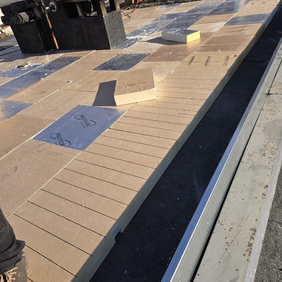 Réfection de toiture terrasse Grand-Aigueblanche